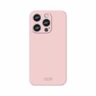 For iPhone 16 Pro Max MOFI Qin Series Skin Feel All-inclusive PC Phone Case(Pink) - 1