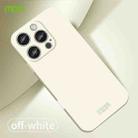 For iPhone 16 Pro Max MOFI Qin Series Skin Feel All-inclusive PC Phone Case(Beige) - 2