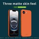 For iPhone 16e MOFI Qin Series Skin Feel All-inclusive PC Phone Case(Blue) - 2