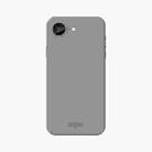 For iPhone 16e MOFI Qin Series Skin Feel All-inclusive PC Phone Case(Gray) - 1