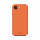For iPhone 16e MOFI Qin Series Skin Feel All-inclusive PC Phone Case(Orange) - 1