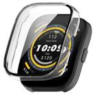 For Amazfit Bip 5 Tempered Film Integrated PC Watch Protective Case(Transparent) - 1