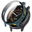 For Garmin Venu 3 PC + Tempered Film Integrated Watch Protective Case(Green) - 1