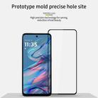 For Motorola Moto G45 MOFI 9H 2.5D Full Screen Tempered Glass Film(Black) - 2