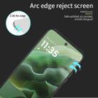 For Motorola Moto G35 MOFI 9H 2.5D Full Screen Tempered Glass Film(Black) - 3