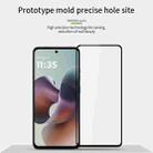 For Motorola Moto G56 MOFI 9H 2.5D Full Screen Tempered Glass Film(Black) - 2