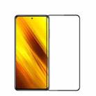 For Huawei Mate 60 MOFI 9H 2.5D Full Screen Tempered Glass Film(Black) - 1