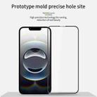 For iPhone 16e MOFI 9H 3D Explosion-proof Curved Screen Tempered Glass Film(Black) - 2