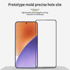 For Xiaomi 15 MOFI 9H 3D Explosion-proof Tempered Glass Film(Black) - 2