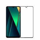 For Xiaomi Poco C75 MOFI 9H 3D Explosion-proof Tempered Glass Film(Black) - 1