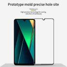 For Xiaomi Poco C75 MOFI 9H 3D Explosion-proof Tempered Glass Film(Black) - 2