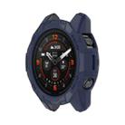 For Garmin Epix Pro 47mm / Fenix 7 / 7 Pro ENKAY Hat-Prince TPU Armor Designed Watch Protective Case(Dark Blue) - 1