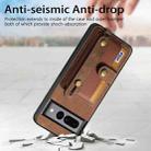 For Google Pixel 7 Pro Retro Cross Wristband Wallet Leather Back Phone Case(Brown) - 2