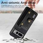 For Google Pixel 7 Pro Retro Cross Wristband Wallet Leather Back Phone Case(Black) - 2