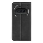 For Nothing Phone 3a Retro-skin  Magnetic Suction Leather Phone Case(Black) - 3
