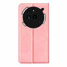 For Nothing Phone 3a Pro Retro-skin  Magnetic Suction Leather Phone Case(Pink) - 3