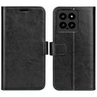 For Xiaomi 14 R64 Texture Horizontal Flip Leather Phone Case(Black) - 1