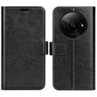 For Xiaomi Redmi A3 R64 Texture Horizontal Flip Leather Phone Case(Black) - 1