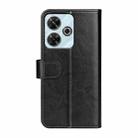 For Xiaomi Redmi Note 13R 5G R64 Texture Horizontal Flip Leather Phone Case(Black) - 3