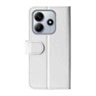 For Xiaomi Redmi Note 14 5G R64 Texture Horizontal Flip Leather Phone Case(White) - 3