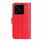 For Xiaomi 15 R64 Texture Horizontal Flip Leather Phone Case(Red) - 3