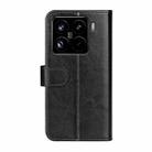 For Xiaomi 15 Pro R64 Texture Horizontal Flip Leather Phone Case(Black) - 3