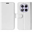 For Xiaomi Redmi Note 14 Pro 4G R64 Texture Horizontal Flip Leather Phone Case(White) - 1