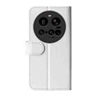 For Xiaomi 15 Ultra R64 Texture Horizontal Flip Leather Phone Case(White) - 3