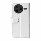 For Redmi K80 / Poco F7 Pro R64 Texture Horizontal Flip Leather Phone Case(White) - 3