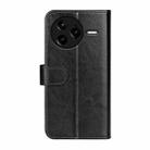 For Redmi K80 Pro / Poco F7 Ultra R64 Texture Horizontal Flip Leather Phone Case(Black) - 3
