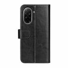 For Redmi A5 4G 173.3mm R64 Texture Horizontal Flip Leather Phone Case(Black) - 3