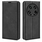 For Xiaomi 14 Ultra Retro-skin Magnetic Suction Leather Phone Case(Black) - 1