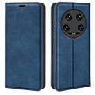 For Xiaomi 14 Ultra Retro-skin Magnetic Suction Leather Phone Case(Dark Blue) - 1