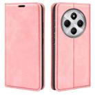 For Xiaomi Redmi 14C 4G Retro-skin Magnetic Suction Leather Phone Case(Pink) - 1
