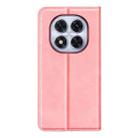For Xiaomi Redmi Note 14 Pro 5G Retro-skin Magnetic Suction Leather Phone Case(Pink) - 3