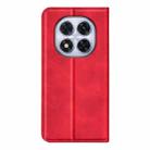 For Xiaomi Redmi Note 14 Pro 5G Retro-skin Magnetic Suction Leather Phone Case(Red) - 3