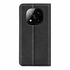 For Xiaomi Redmi Note 14 Pro+ 5G Retro-skin Magnetic Suction Leather Phone Case(Black) - 3