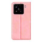 For Xiaomi 15 Retro-skin Magnetic Suction Leather Phone Case(Pink) - 3