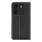 For Xiaomi Poco M7 Pro 5G Retro-skin Magnetic Suction Leather Phone Case(Black) - 3