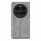 For Xiaomi 15 Ultra Retro-skin Magnetic Suction Leather Phone Case(Grey) - 3