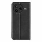 For Redmi K80 / Poco F7 Pro Retro-skin Magnetic Suction Leather Phone Case(Black) - 3