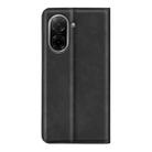 For Redmi A5 4G 173.3mm Retro-skin Magnetic Suction Leather Phone Case(Black) - 3