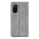 For Redmi A5 4G 173.3mm Retro-skin Magnetic Suction Leather Phone Case(Grey) - 3