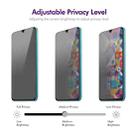 For Huawei nova Y61 4G ENKAY Hat-Prince 28 Degree Anti-peeping Tempered Glass Film - 3