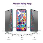 For Huawei nova Y70 4G / Y70 Plus 4G 5pcs ENKAY Hat-Prince 28 Degree Anti-peeping Tempered Glass Film - 2