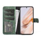 For Xiaomi Redmi Note 13R 5G Stitching Horizontal Flip Leather Phone Case(Green) - 3