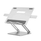 AP-2DB With Book Clips Portable Folding Laptop Adjustable Hollow Heat Dissipation Stand - 1