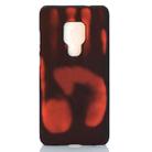 Paste Skin + PC Thermal Sensor Discoloration Case for Huawei Mate 20(Black red) - 1