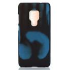 Paste Skin + PC Thermal Sensor Discoloration Case for Huawei Mate 20(Black blue) - 1