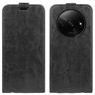 For Xiaomi Redmi A3 R64 Texture Single Vertical Flip Leather Phone Case(Black) - 1